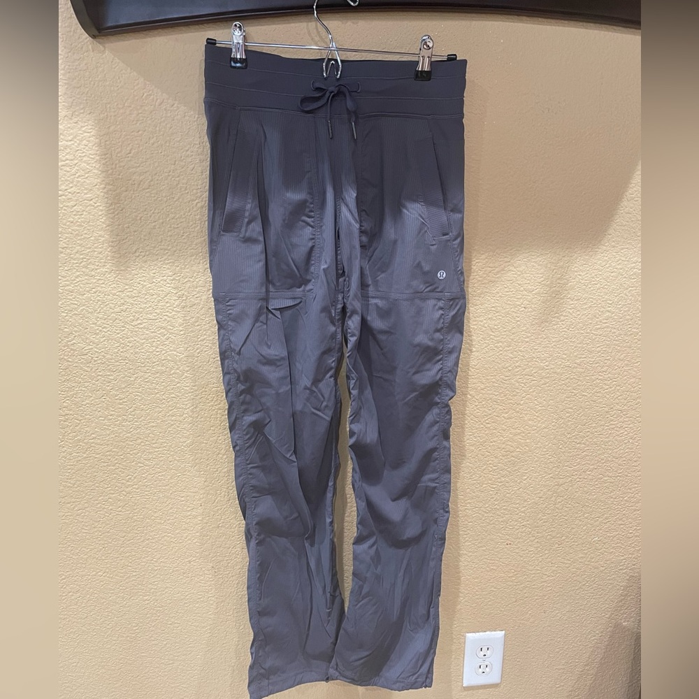 Size 4 Lululemon Dance Studio II grey pants